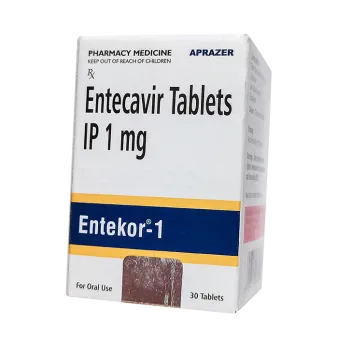 Энтекавир :: Энтекор (Entekor), Энтекаст (Entekast) :: аналог Бараклюд таб. 1мг №30